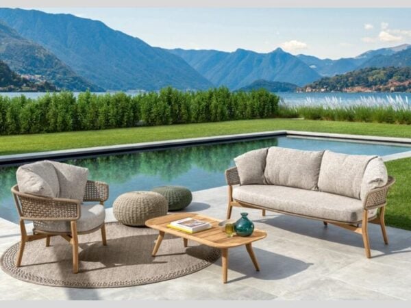 Salotto moon teak