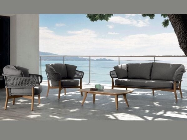 Salotto moon teak