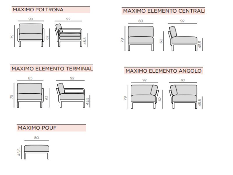 scheda tecnica maximo